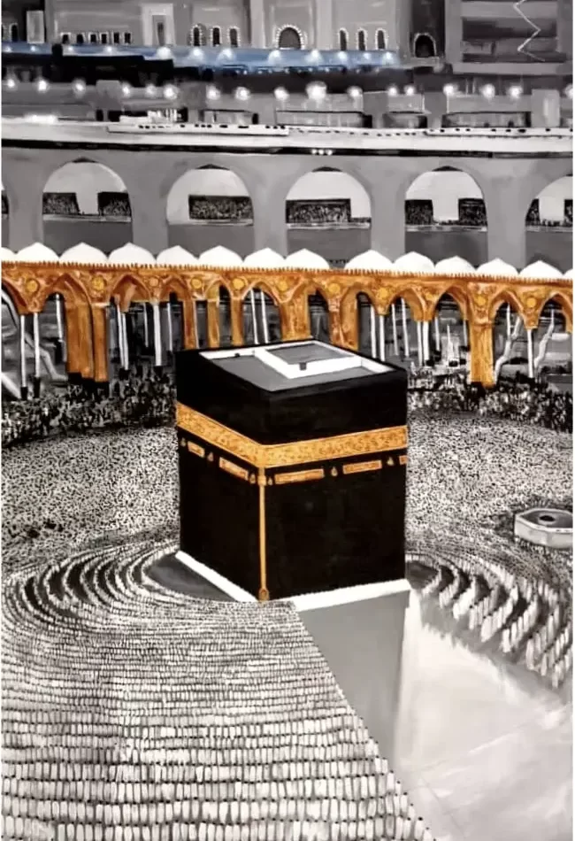 makkah madina painting