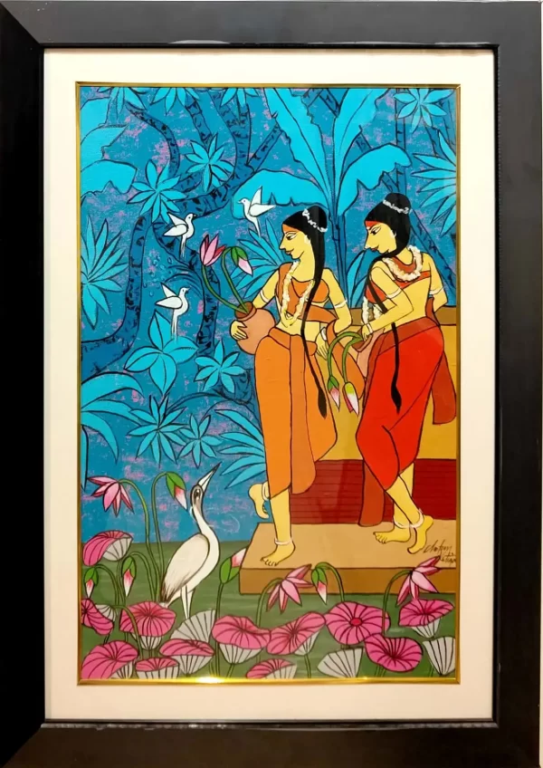 Lady (Blue colour)