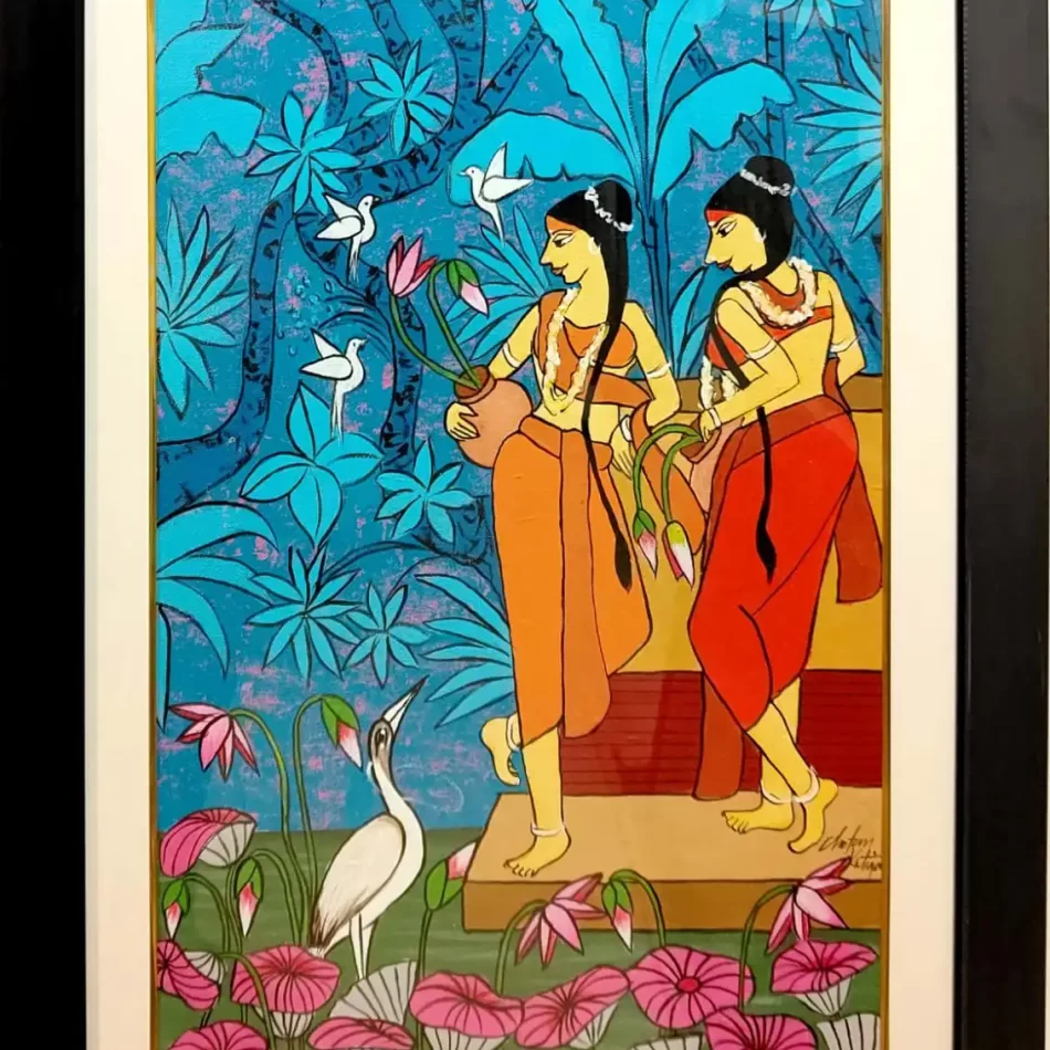 Lady (Blue colour)