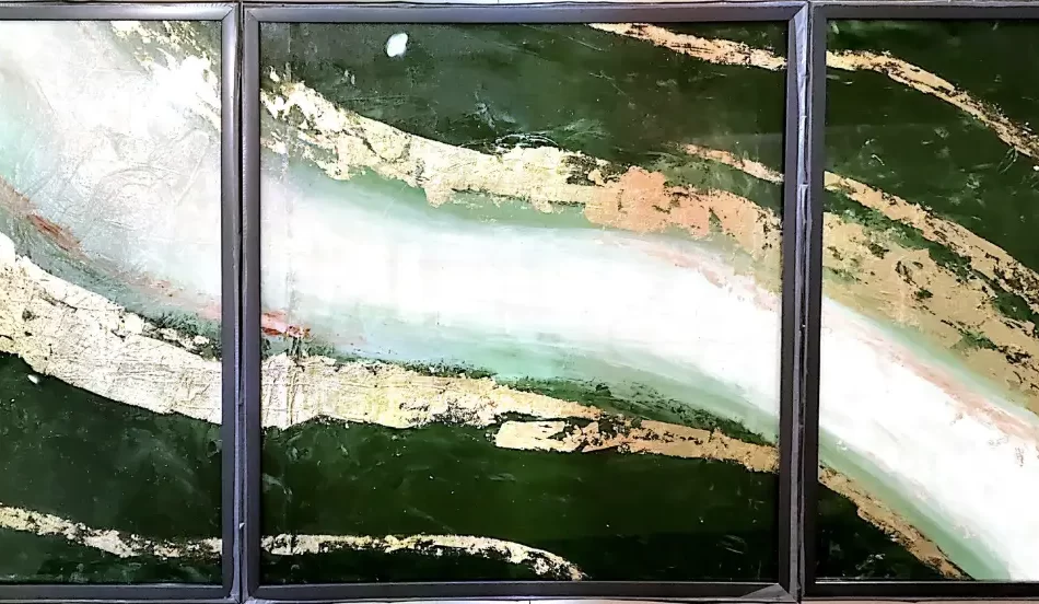 Buy the handmade Abstract Art Set of 3 crafted