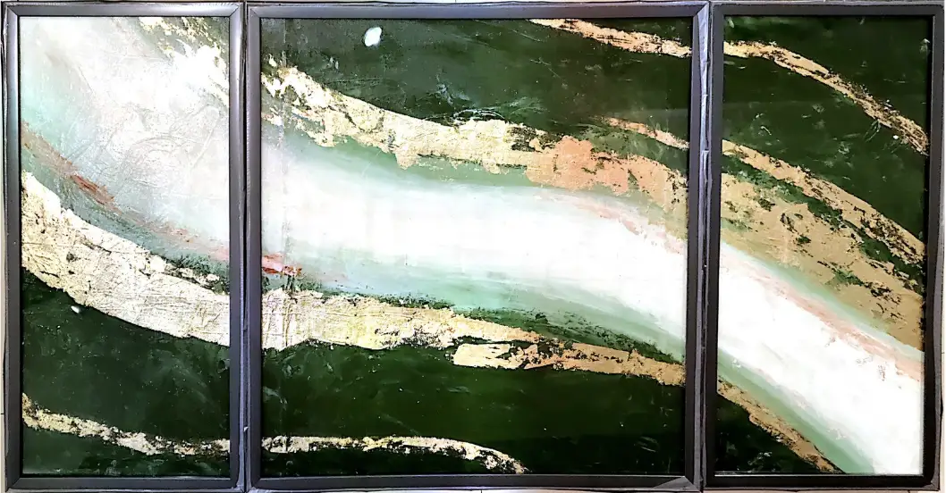 Buy the handmade Abstract Art Set of 3 crafted
